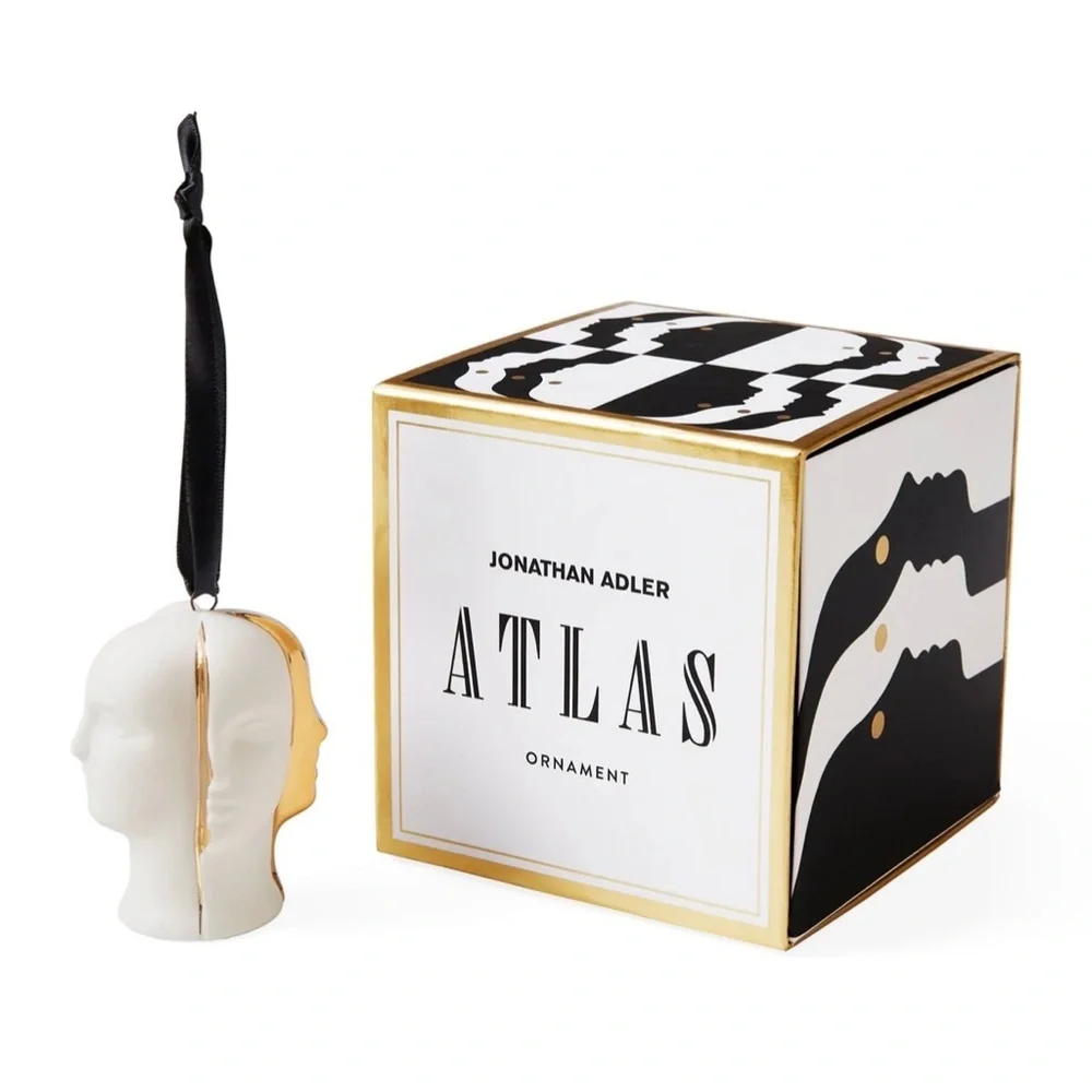 JONATHAN ADLER Atlas Hanging objet d'art NWT